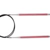 Спицы круговые 40 см Zing KnitPro, 47074, 6.50 мм