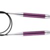 Спицы круговые 100 см Zing KnitPro, 47169, 12.00 мм