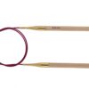 Спицы круговые 80 см Basix Birch Wood KnitPro, 35335, 8.00 мм