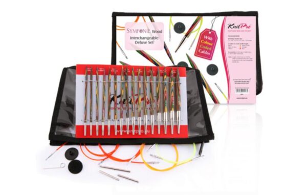 20613 Набір дерев'яних знімних спиць Deluxe Symfonie Wood KnitPro - СУПЕР ЦІНА 20613 Набір дерев'яних знімних спиць Deluxe Symfonie Wood KnitPro - СУПЕР ЦІНА