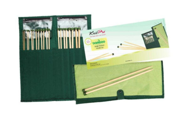 22551 Набір прямих спиць 33 см Bamboo KnitPro 22551 Набір прямих спиць 33 см Bamboo KnitPro