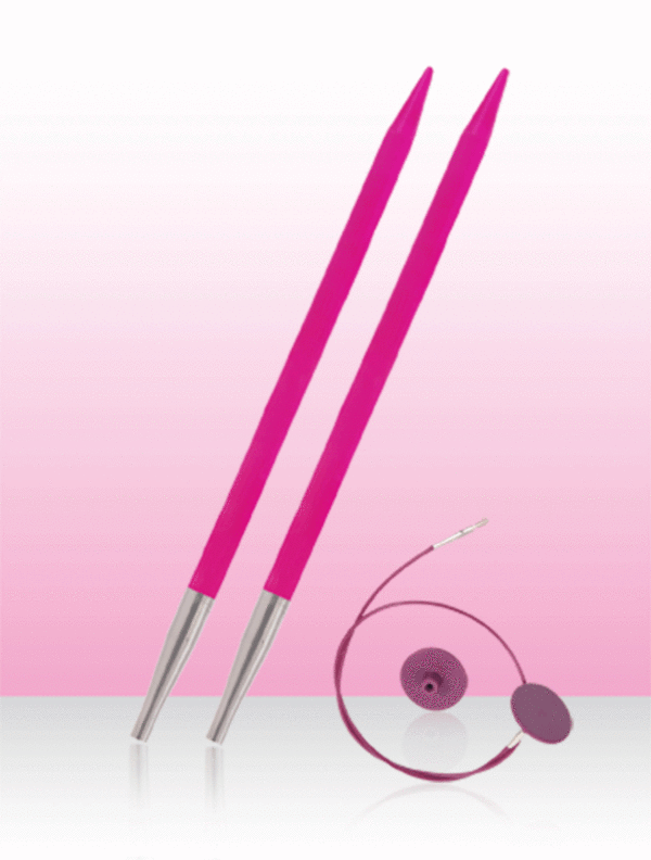 Спиці знімні Spectra Flair Acrylic KnitPro, 50405, 5.00 мм