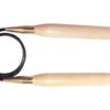 Спицы круговые 100 см Jumbo Birch KnitPro Спицы круговые 100 см Jumbo Birch KnitPro