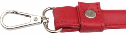 10885 Ручки для сумок (штучна шкіра) з карабіном Red KnitPro 10885 Ручки для сумок (штучна шкіра) з карабіном Red KnitPro