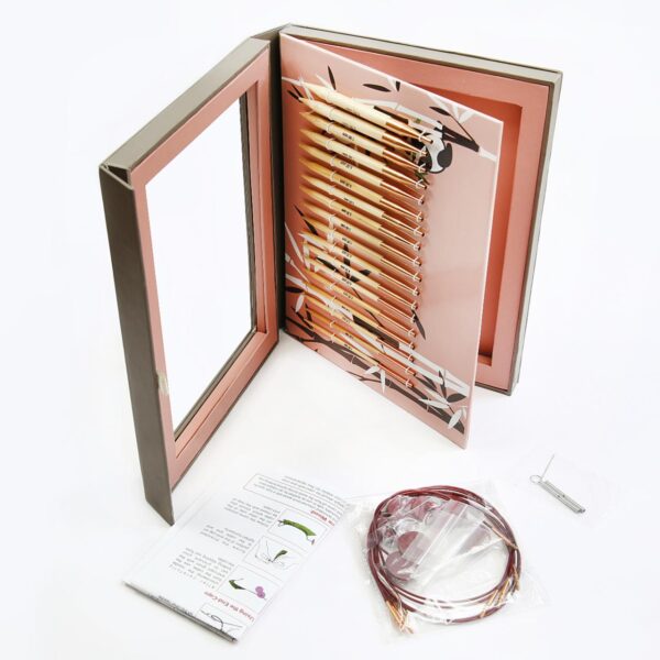 24002 Набір знімних спиць Bamboo Deluxe KnitPro 24002 Набір знімних спиць Bamboo Deluxe KnitPro