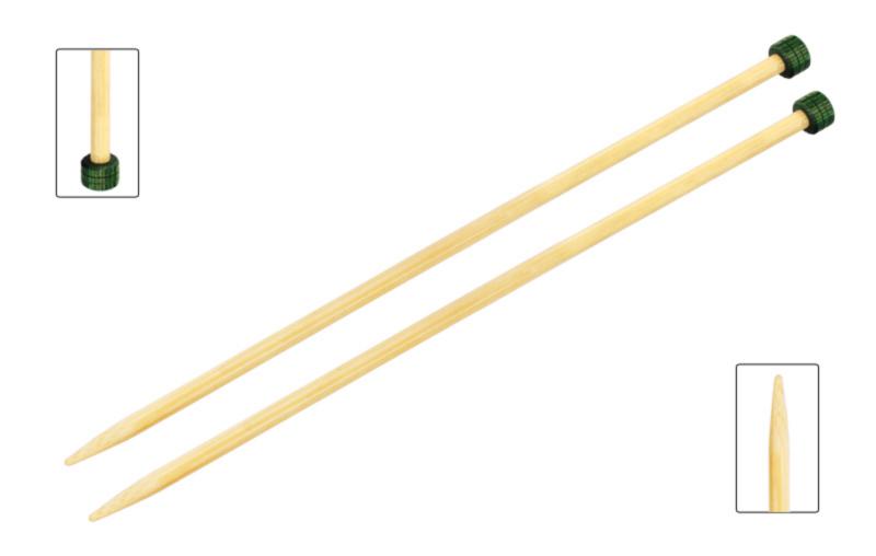 Спиці прямі 33 см Bamboo KnitPro, 22440, 5.00 мм