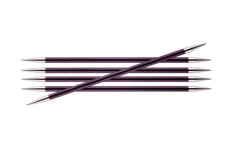 Спиці шкарпеткові 20 см Zing KnitPro, 47043, 6.00 мм Спиці шкарпеткові 20 см Zing KnitPro, 47043, 6.00 мм