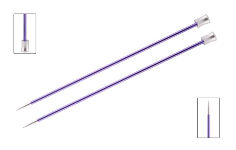 Спиці прямі 25 см Zing KnitPro, 47238, 3.75 мм