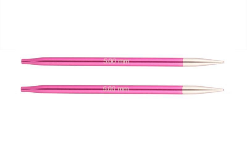 Спиці знімні короткі Zing KnitPro, 47525, 5.00 мм Спиці знімні короткі Zing KnitPro, 47525, 5.00 мм