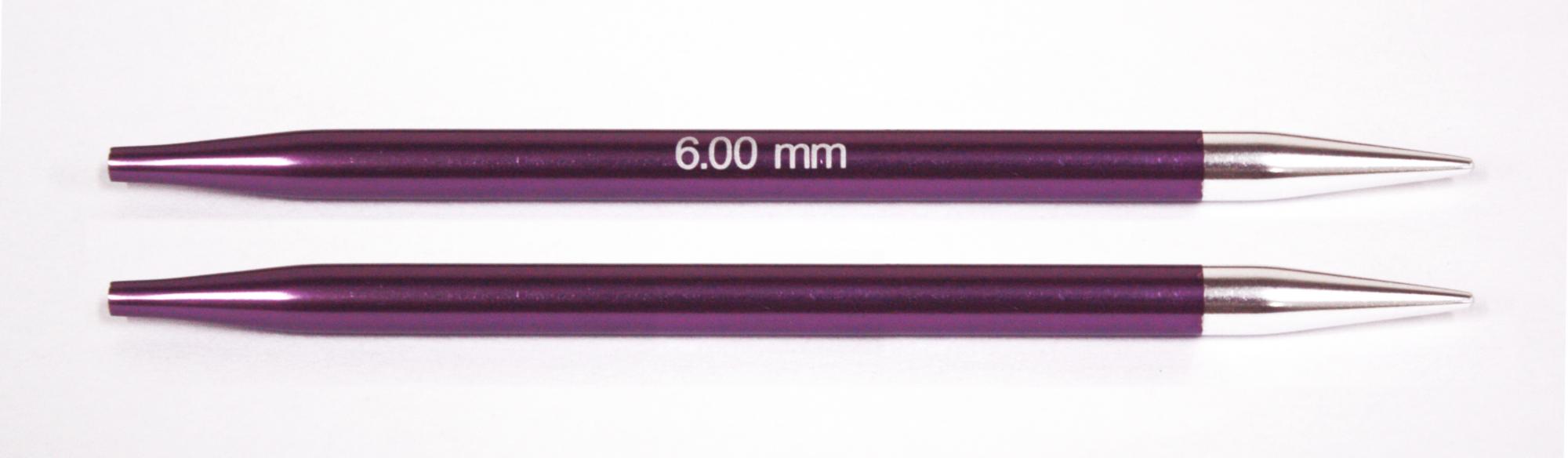 Спицы съемные Zing KnitPro, 47507, 6.00 мм