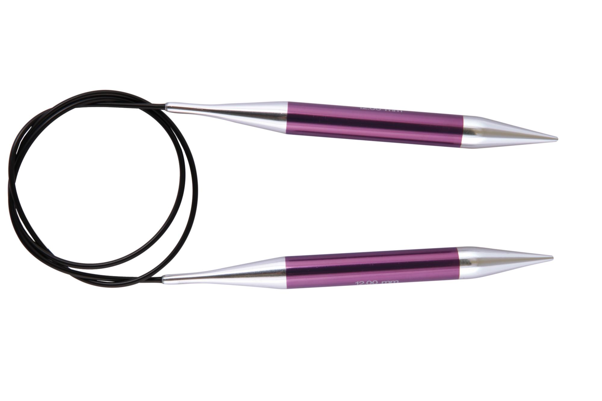 Спицы круговые 150 см Zing KnitPro, 47219, 12.00 мм Спицы круговые 150 см Zing KnitPro, 47219, 12.00 мм