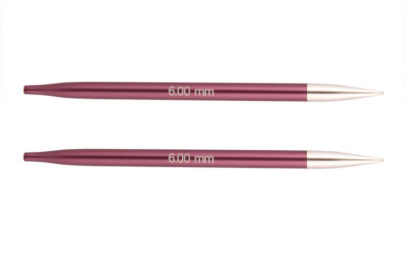 Спиці знімні короткі Zing KnitPro, 47527, 6.00 мм Спиці знімні короткі Zing KnitPro, 47527, 6.00 мм