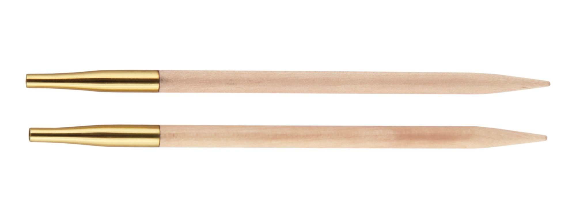 Спиці знімні короткі Basix Birch Wood KnitPro, 35659, 6.00 мм