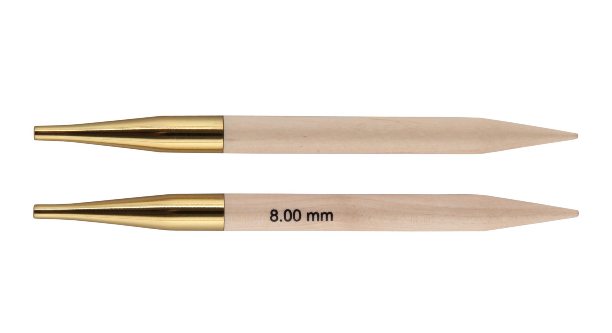 Спиці знімні Basix Birch Wood KnitPro, 35642, 8.00 мм