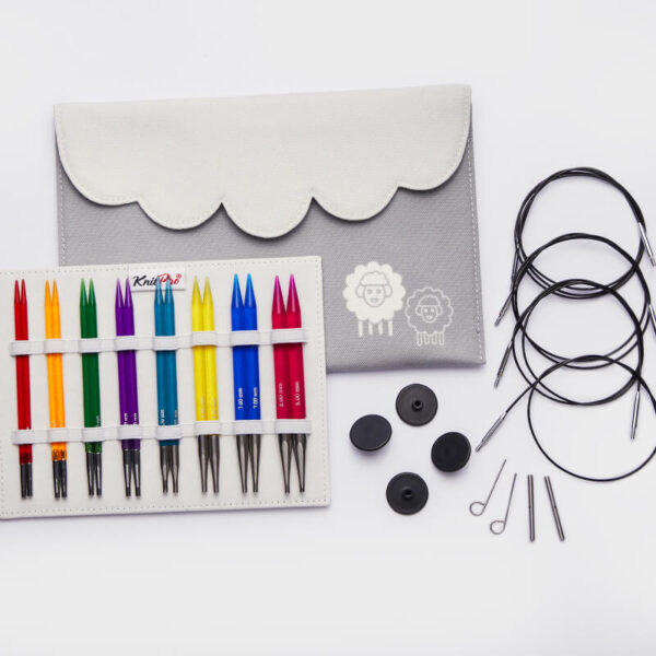 50620 Набір знімних акрилових спиць Delux Trendz KnitPro (ex50618)