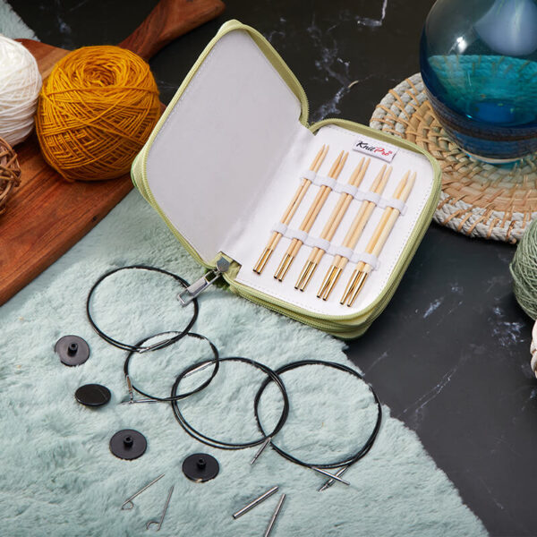 22552 Набір знімних спиць для початківців Bamboo KnitPro (EX22541)
