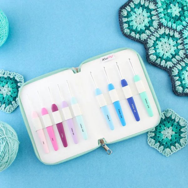 30951 Набір гачків "Deluxe" Waves KnitPro 30951 Набір гачків "Deluxe" Waves KnitPro