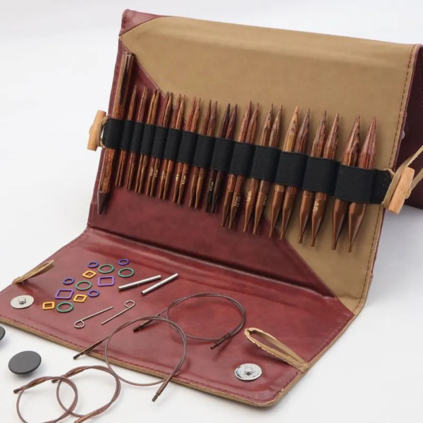 150302 Набор деревянных съемных коротких спиц "Grande" (Special) Ginger KnitPro 150302 Набор деревянных съемных коротких спиц "Grande" (Special) Ginger KnitPro