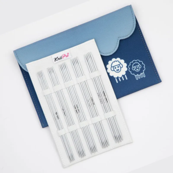 10628 Набір шкарпеткових металевих спиць 15 см Deluxe Nova Metal KnitPro 10628 Набір шкарпеткових металевих спиць 15 см Deluxe Nova Metal KnitPro