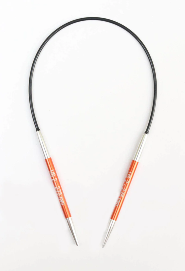Спиці кругові 22.5 см Zing KnitPro, 47083, 2.75 мм